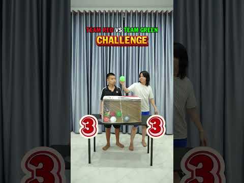 Team Red vs Team Green | Who Will Win the Challenge? #juniorgaming