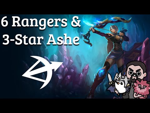 6 Rangers with 3-Star Ashe destroys everything.