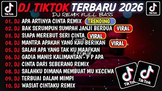 Download lagu DJ TIKTOK TERBARU 2026🎵DJ APA ARTINYA CINTA🎵DJ BAK SERUMPUN SUMPAH JANJI BERDUA FULL ALBUM  mp3
