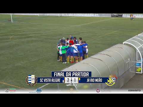 🔴⚽ Infantis A - SC Vista Alegre vs JA Rio Meão