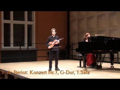 Konzert Nr.  7 von Ch. de Beriot, Tareq Matar