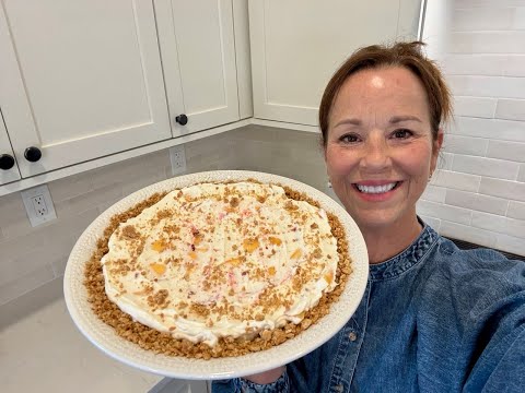 No bake peach cheesecake  | Easy and delicious dessert in a matter of minutes