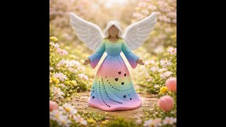 Andělky 24 cm Světlo, klid a harmonie