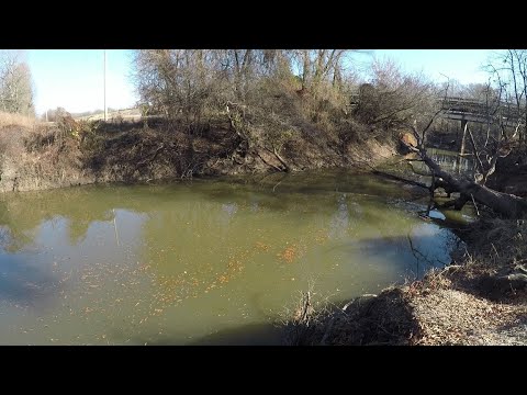 How To Find Catfish Holes On A Small River or Creek