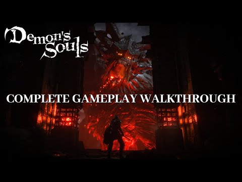 Demon's Souls (PS5 Remake) - Complete Gameplay Walkthrough [No Commentary]