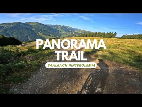 Panorama Trail Flow Line Bikepark Saalbach Hinterglemm Full run 🇦🇹 RAW