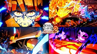 All Thunder Breathing Forms Complete (1st to 7th) - Demon slayer Hinokami chronicles 2 