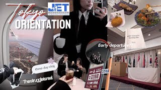 My extensive 3-DAY JET Programme Orientation as an early arrival✨| Tokyo Vlog🗼, Room Tour🚪, Dinner🥂🥢