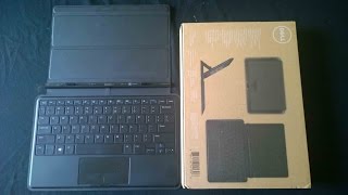 Dell Slim Tablet Keyboard for Venue 11 Pro Unboxing Testing