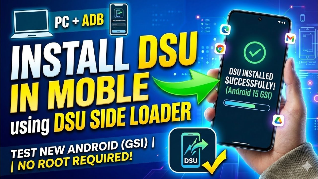 DSU on Android : The ULTIMATE 2026 Install Guide (NO ROOT!)