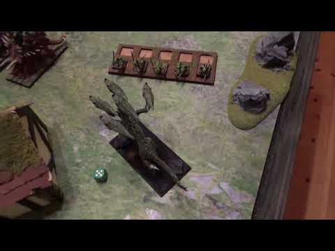 Dark Elves vs Lizardmen - 2400 Points WHFB 8th Edition