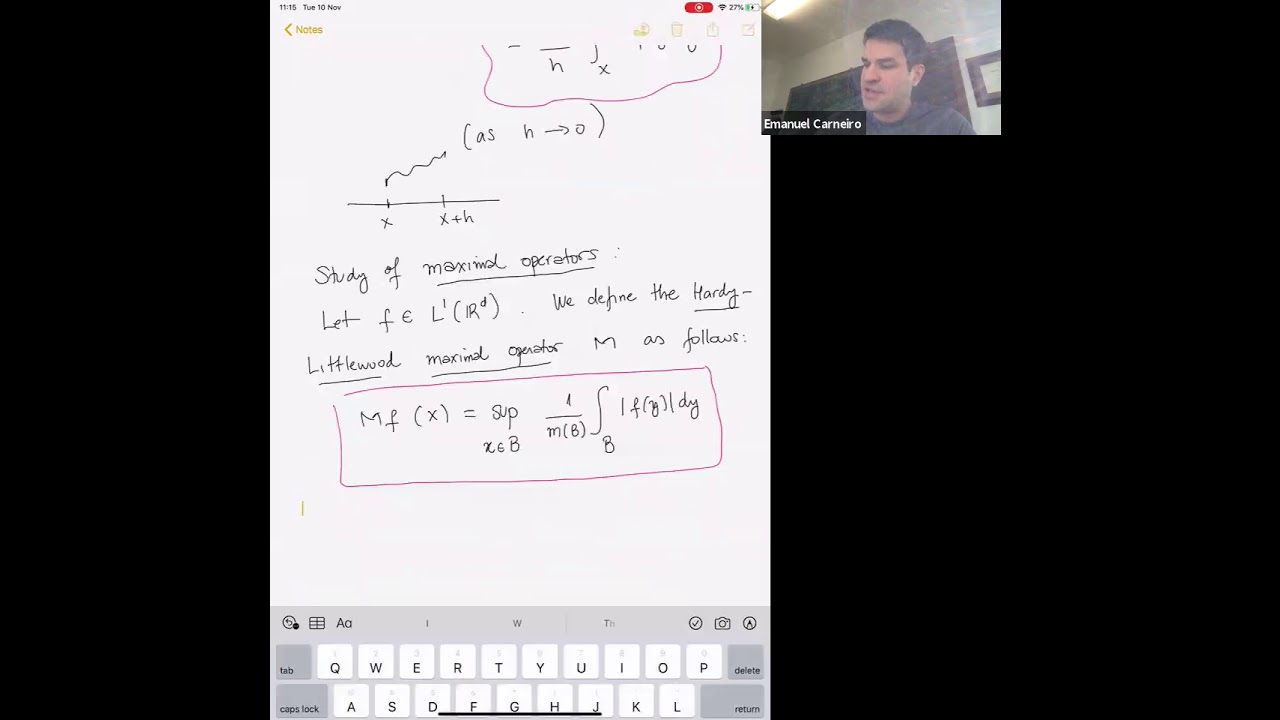 Real Analysis (MTH-RA) Lecture 13
