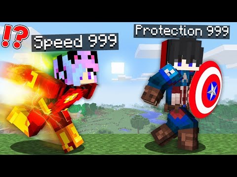 😱 OVERSPEED Speedrunner VS OVERPROTECT Hunter in Minecraft