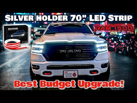 SilverHolder 70" LED Strip Install on 5th Gen RAM 1500