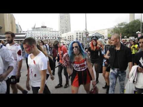 Zombiewalk 2016 in Stockholm Start