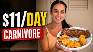 I Ate Carnivore for $11 a day | Budget What I Eat in a Day