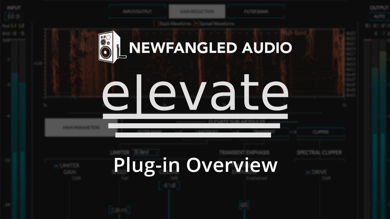 Elevate Mastering Limiter Plug-in - Overview - YouTube