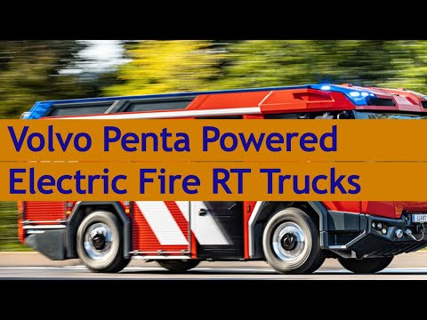 Volvo Penta Powered Electric Fire RT Trucks Launched in Austria