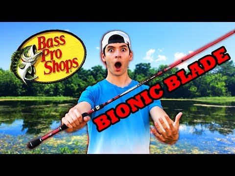Bass Pro Bionic Blade Rod Review!! (WATCH BEFORE YOU BUY!)