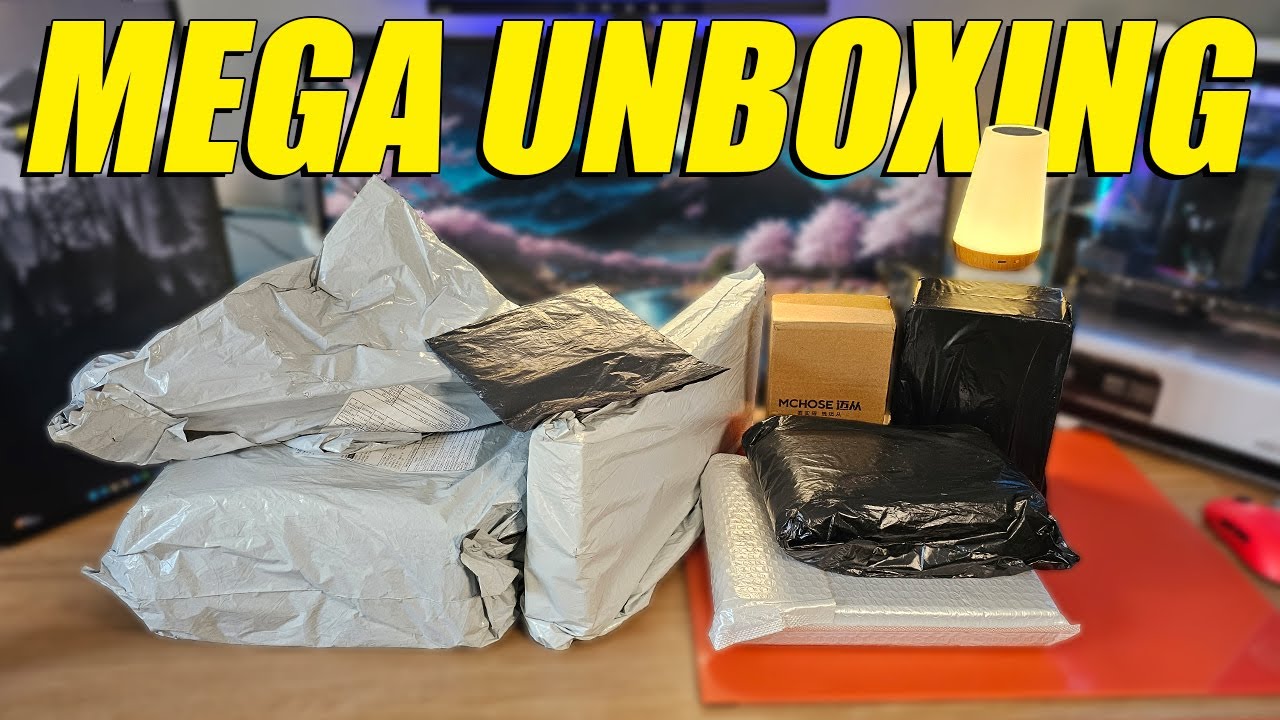 O ATK Z1 e MCHOSE M7 CHEGARAM - Muitos outros itens daora nesse mega unboxing Aliexpress.