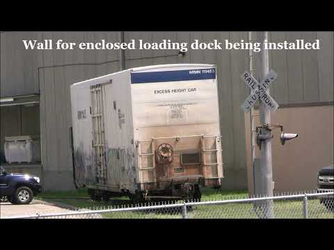 Once abandoned rail freight siding expansion - New Bedford, MA - 5/2023