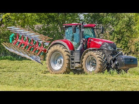 CASE IH Optum | Fendt 724 Traktor | Kverneland 2500 Pflug | Pflügen | Produktvideo | AgrartechnikHD