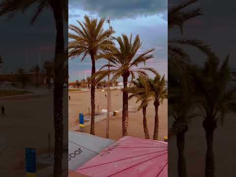 Sunset Barcellona beach | Barceloneta tramonto 2022