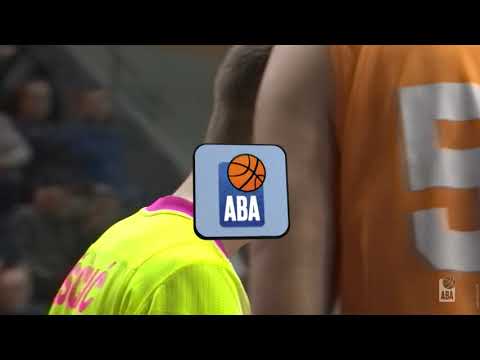 DENIED! Uroš Luković with a block! (Mornar - Mega Bemax, 14.12.2019)