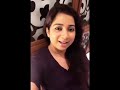 Thank You Message From Shreya Ghoshal