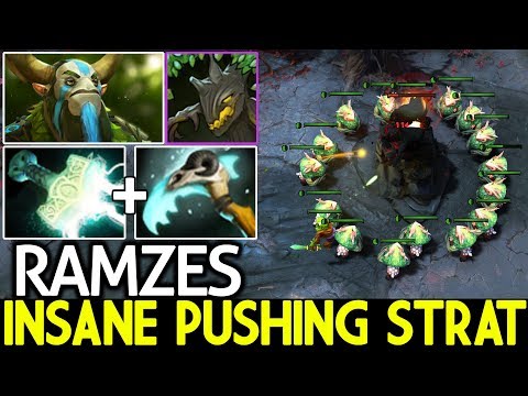 RAMZES [Natures Prophet] Insane Pushing Strat Fast End Game 7.22 Dota 2