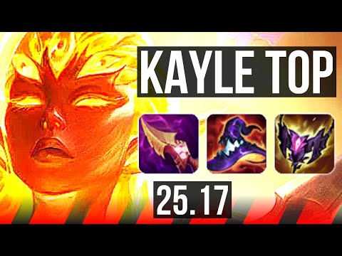 KAYLE vs GNAR (TOP) | EUNE Master | 25.17