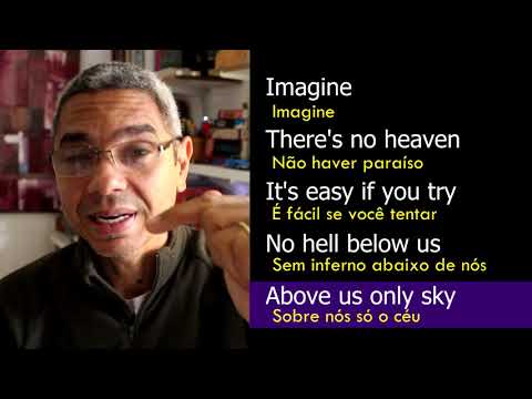 Learning English singing songs: IMAGINE, by John Lennon