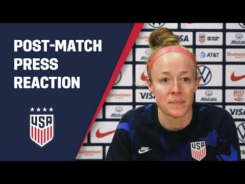 POST-MATCH REACTION: Becky Sauerbrunn | USWNT vs. France | 04-13-21