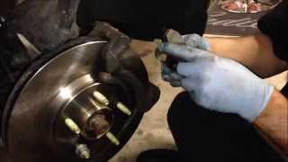 Cadillac Deville Front Brake Pad & Rotor Replacement