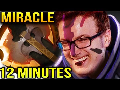 MIRACLE Antimage 12 Minutes Battle Fury EZ CARRY Dota 2