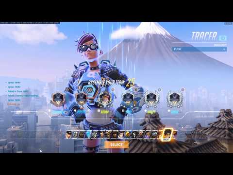 Overwatch Tracer God Kabaji Showing His Gameplay Skils