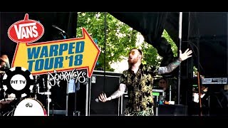 Senses Fail- Rum Is For Drinking//Youre Cute When You Scream (live 2018 Vans Warped Tour)