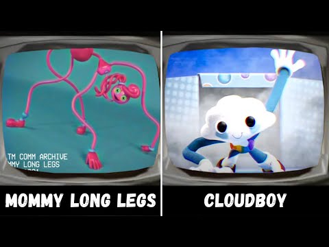 Poppy Playtime: Chapter 5 - Mommy Long Legs vs Cloudboy VHS Jingles Commercial