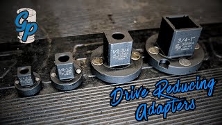 GREY PNEUMATIC 103RA 3-piece Drive Reducing Sleeve Socket Adapter Set