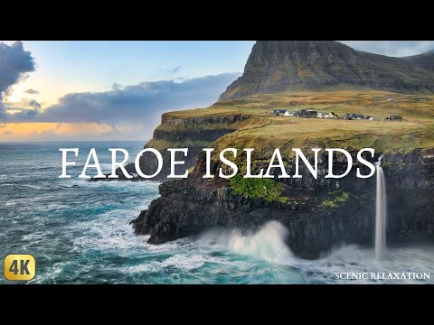 Faroe Islands 4K - Scenic Relaxation Film With Calming Music