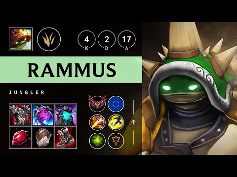 Rammus Jungle vs Zac - EUW Grandmaster Patch 14.24