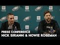 Nick Sirianni and Howie Roseman Recap the 2024 NFL Draft