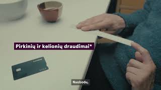Užsisakyti „Luminor Black” kortelę taip paprasta, kad nuobodu.