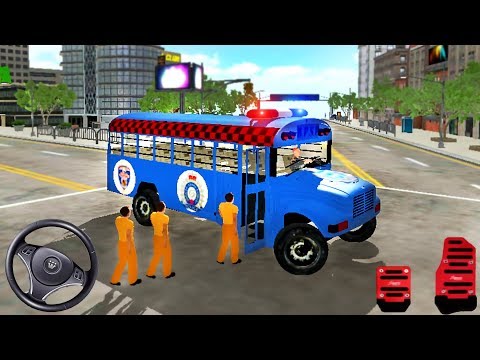 Police City Coach Bus Simulator 2019 - Android GamePlay