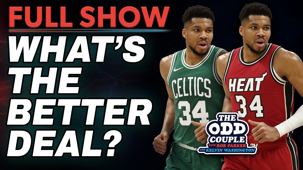 Better Giannis Deal for Bucks? Heat or Celtics? | THE ODD COUPLE