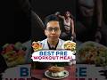Which Is The Best Pre Workout Meal Dt Bhawesh Diettubeindia Dietitian Beforeworkout Shorts