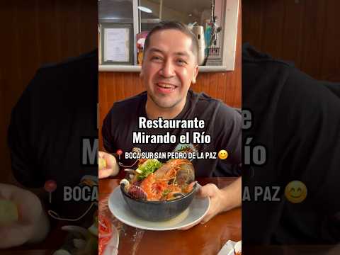 Visitando Mirando el Río Restaurante en San Pedro de La Paz 🇨🇱 #pailamarina #ceviches #comida