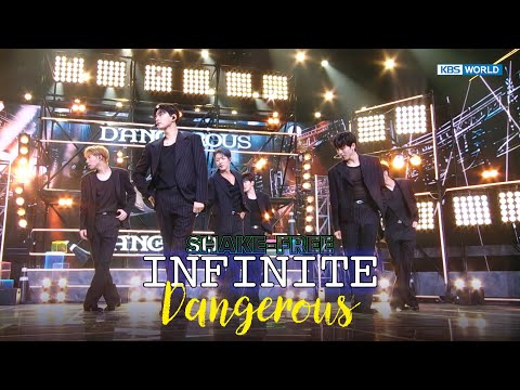 [SHAKE-FREE] Dangerous - INFINITE インフィニット 인피니트 [Music Bank] | KBS WORLD TV 250307