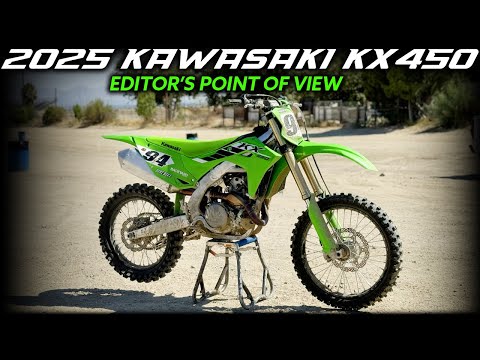 2025 Kawasaki KX450 - EDITOR'S VIEW