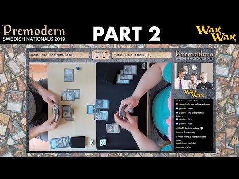 Swedish Nationals in Premodern Magic the Gathering - Part 2 (2019)